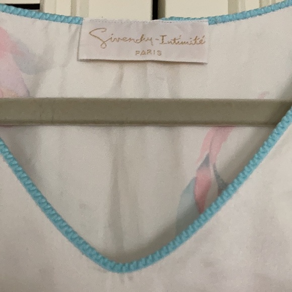 Givenchy intimate Paris VTG 100% polyester long wide robe . USA made - Picture 5 of 8